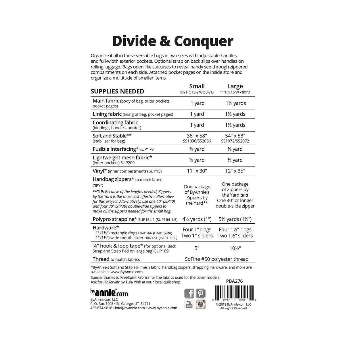 Divide and Conquer Carry On Pattern