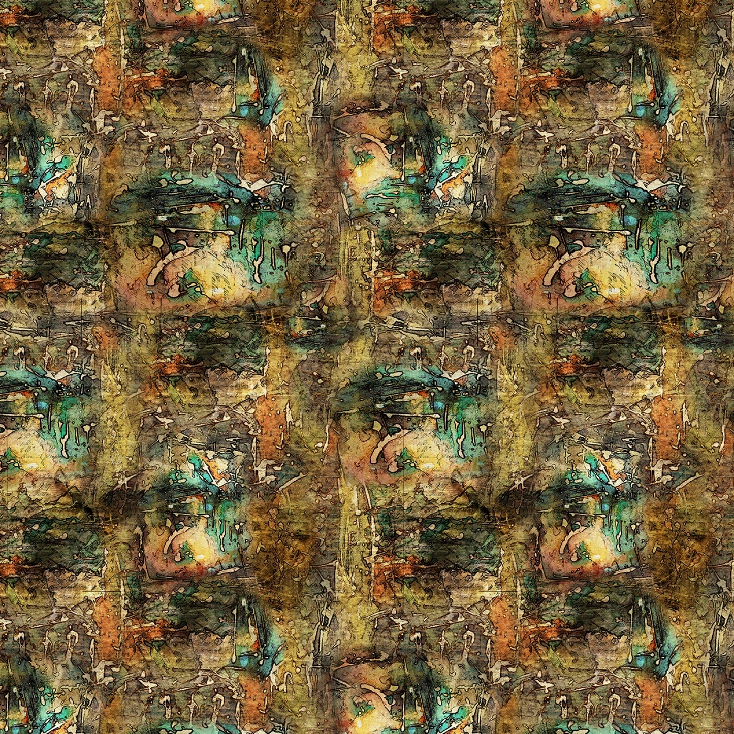 Eclectic Elements - Dropcloth Multi Abandoned