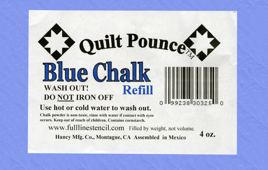 Hancy Pounce Chalk Refill Blue