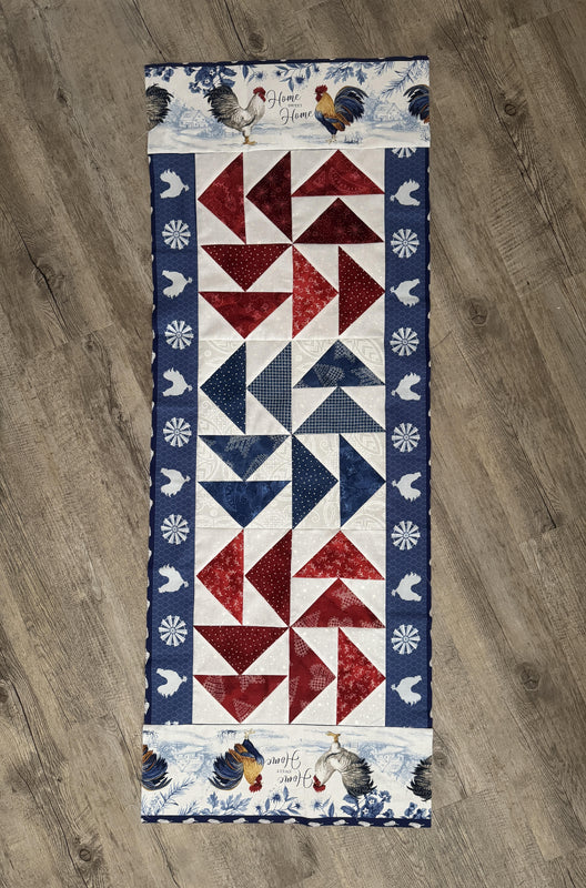 Home to Roost |Jelly Roll Strips 40pc for patchwork, quilting and sewing