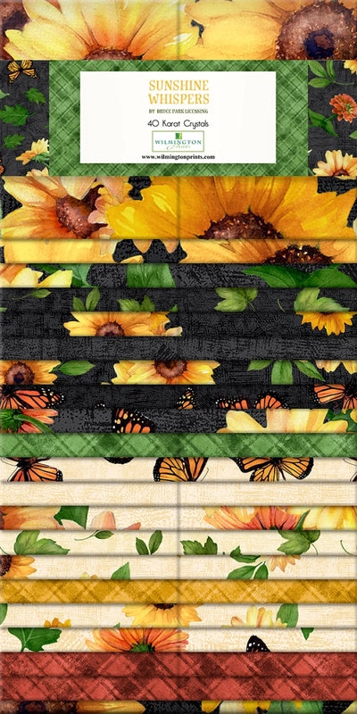 Sunshine Whispers - 64 mm Strips - 40pc sewing and quilting product