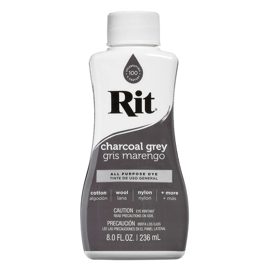 Rit Liquid Dye Charcoal Grey