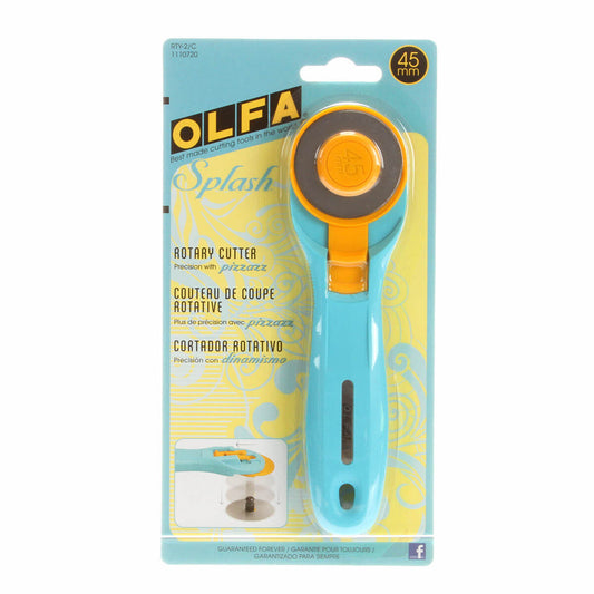 OLFA Splash Rotary Cutter Aqua