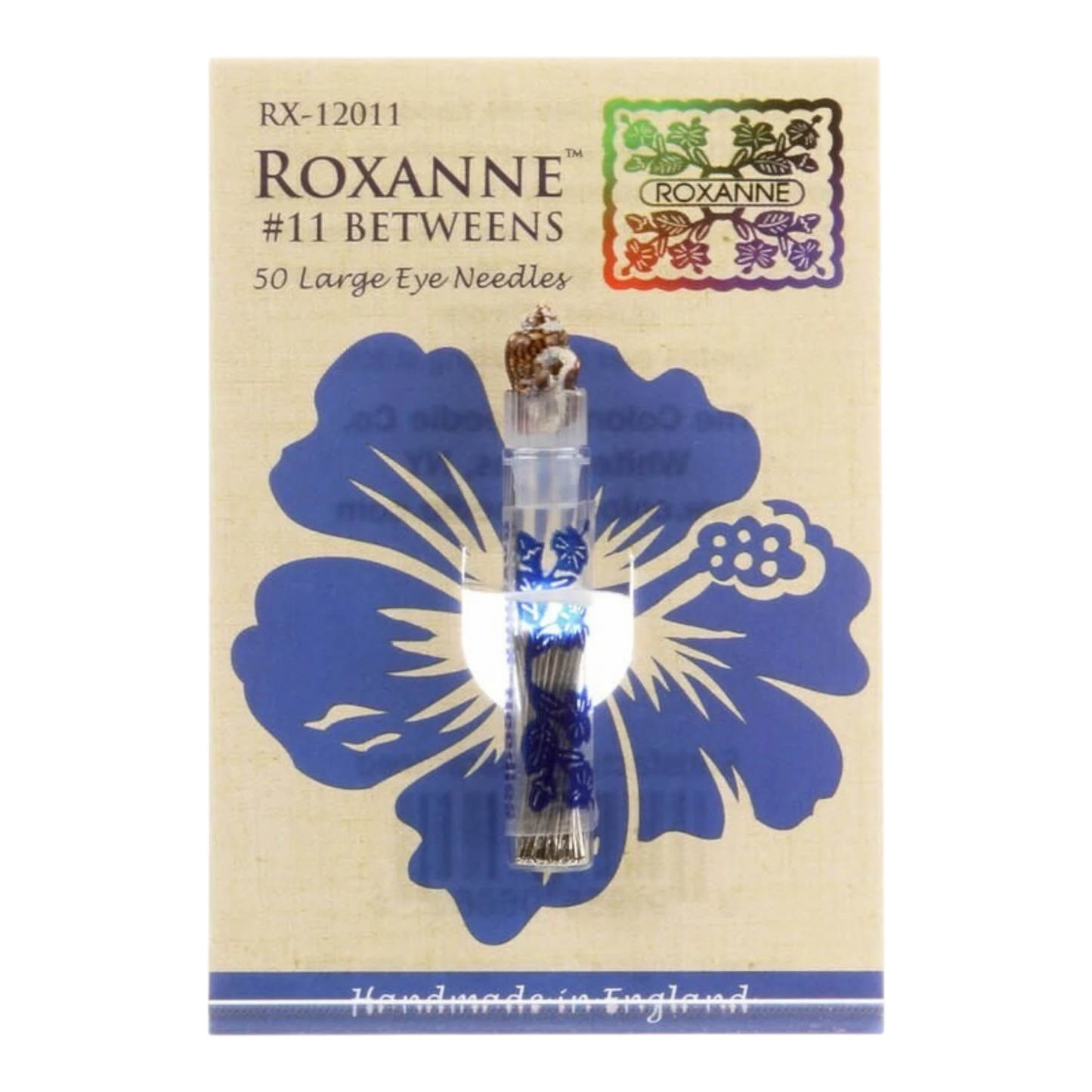 Roxanne Between / Quilting Needle Size 11 - 50 pc , quilting and needlework