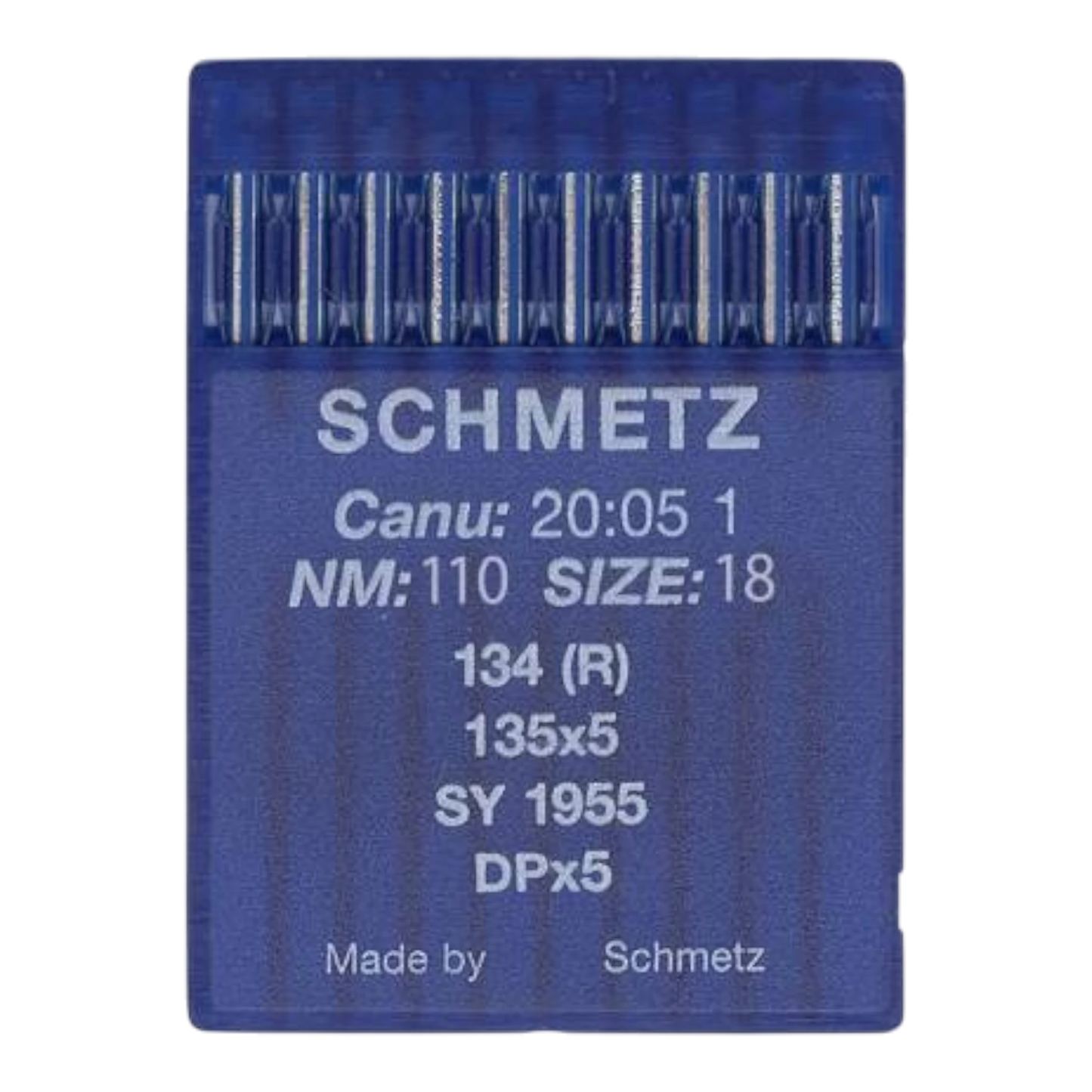 Schmetz Longarm Machine Needles Size 18/110 10 Pack , quilting and needlework