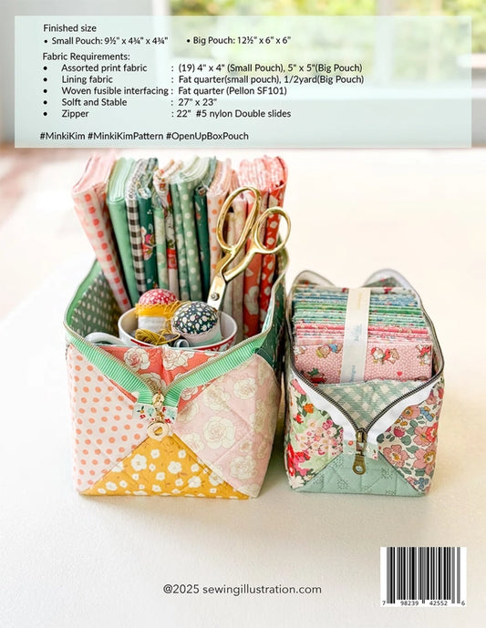 Box It Up Pouch Pattern , quilting and craft projects