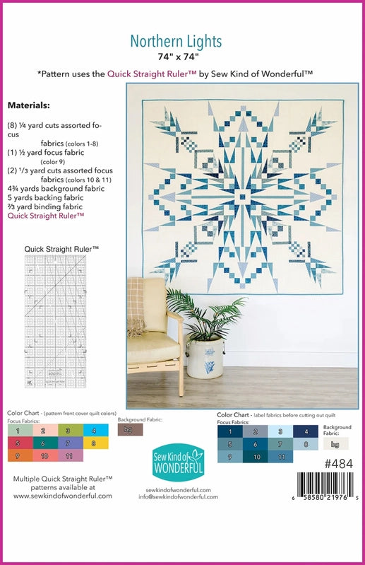Northern Lights Quilt Pattern , quilting and craft projects