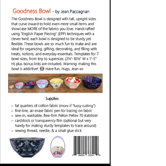 The Goodness Bowl Pattern
