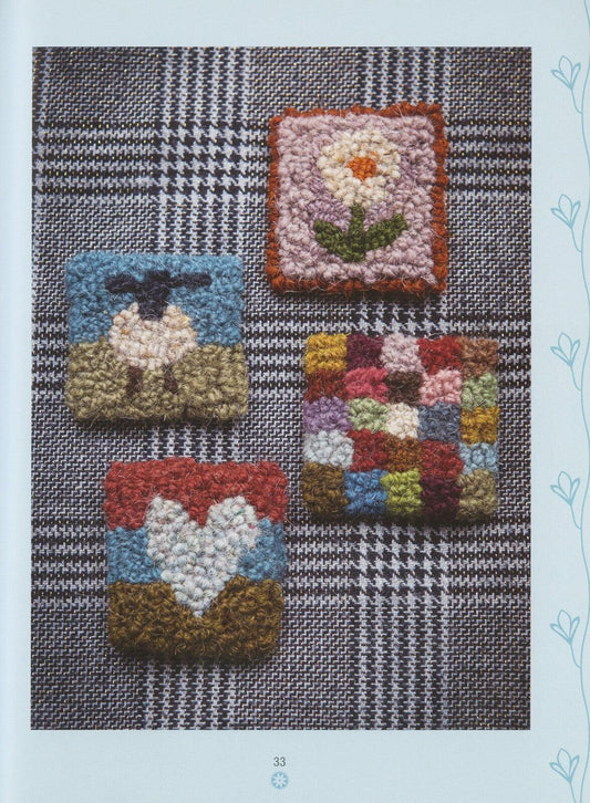 Yarn Hooking Book , quilting and craft projects