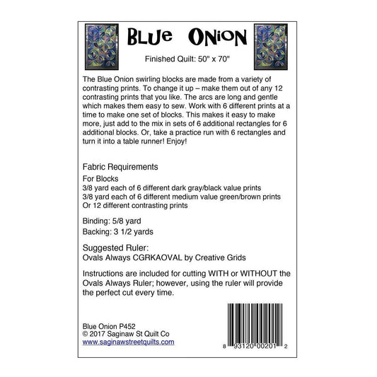 Blue Onion Quilt Pattern