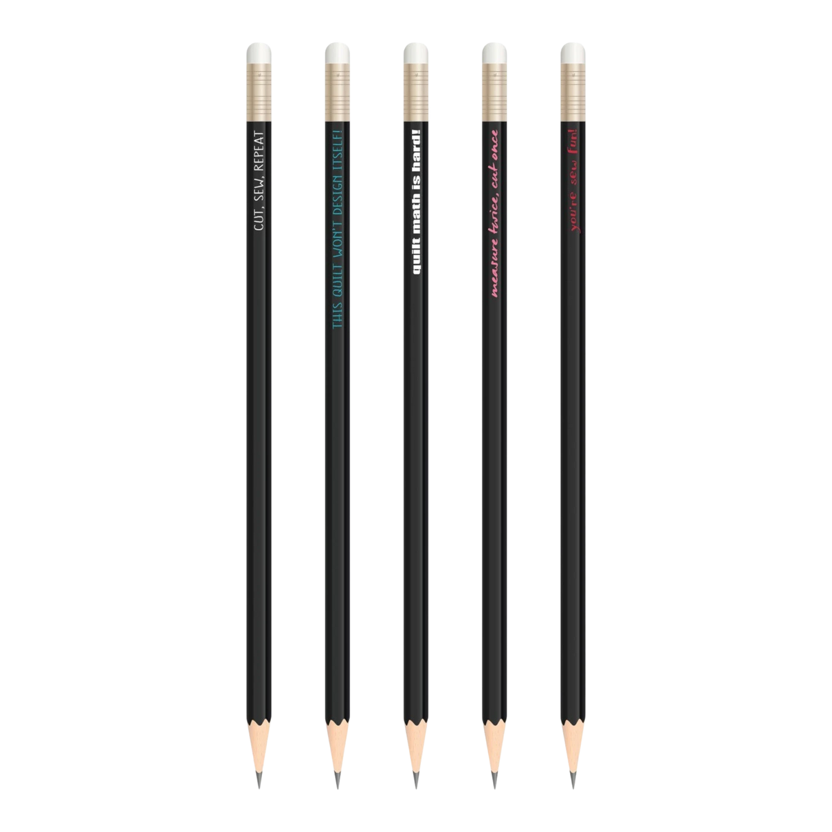 Pencil Set - Quilty Things No 2