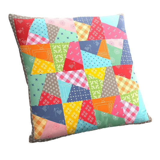 Lori Holt Crazy Quilt Paper 5x5inch , pattern making and craft projects