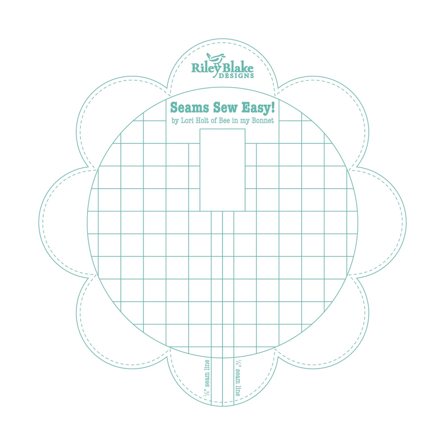 Seams Sew Easy Seam Guide Color Sea Glass