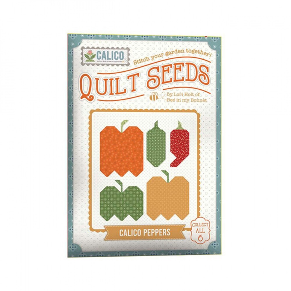 Calico Peppers Quilt Seeds Pattern , quilting and craft projects