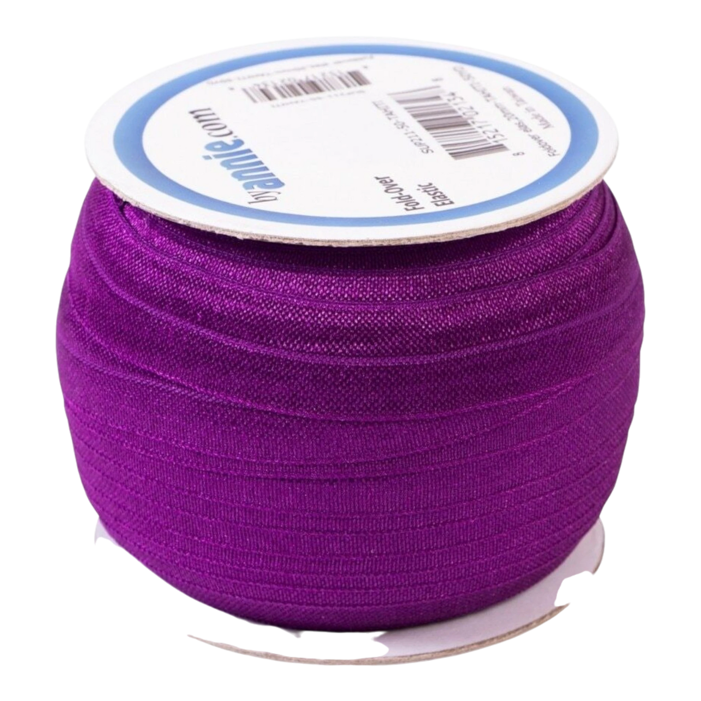 Fold Over Elastic - 19 mm Tahiti for garments, sewing and bag making projects