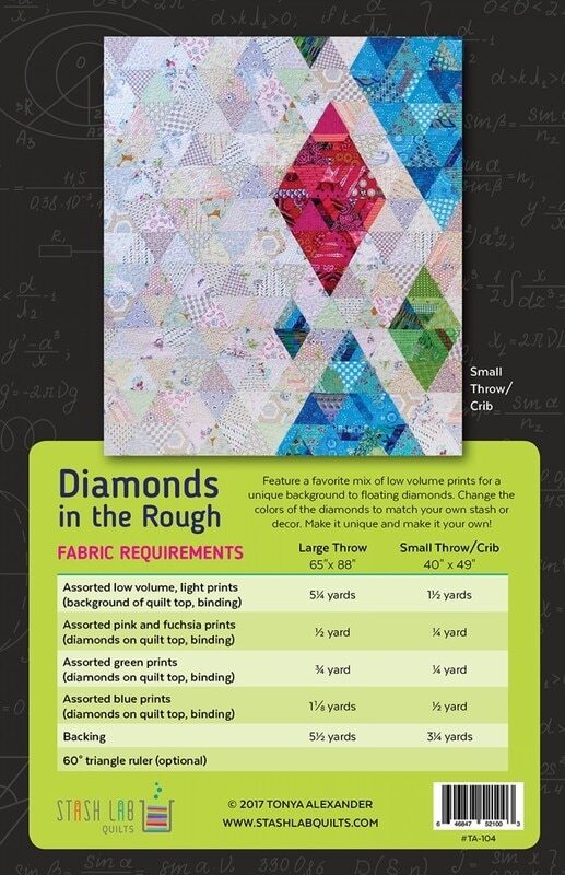 Diamonds in the Rough Quilt Pattern