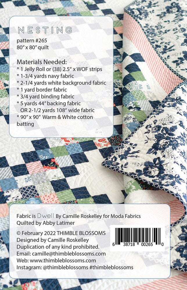 Nesting Quilt Pattern