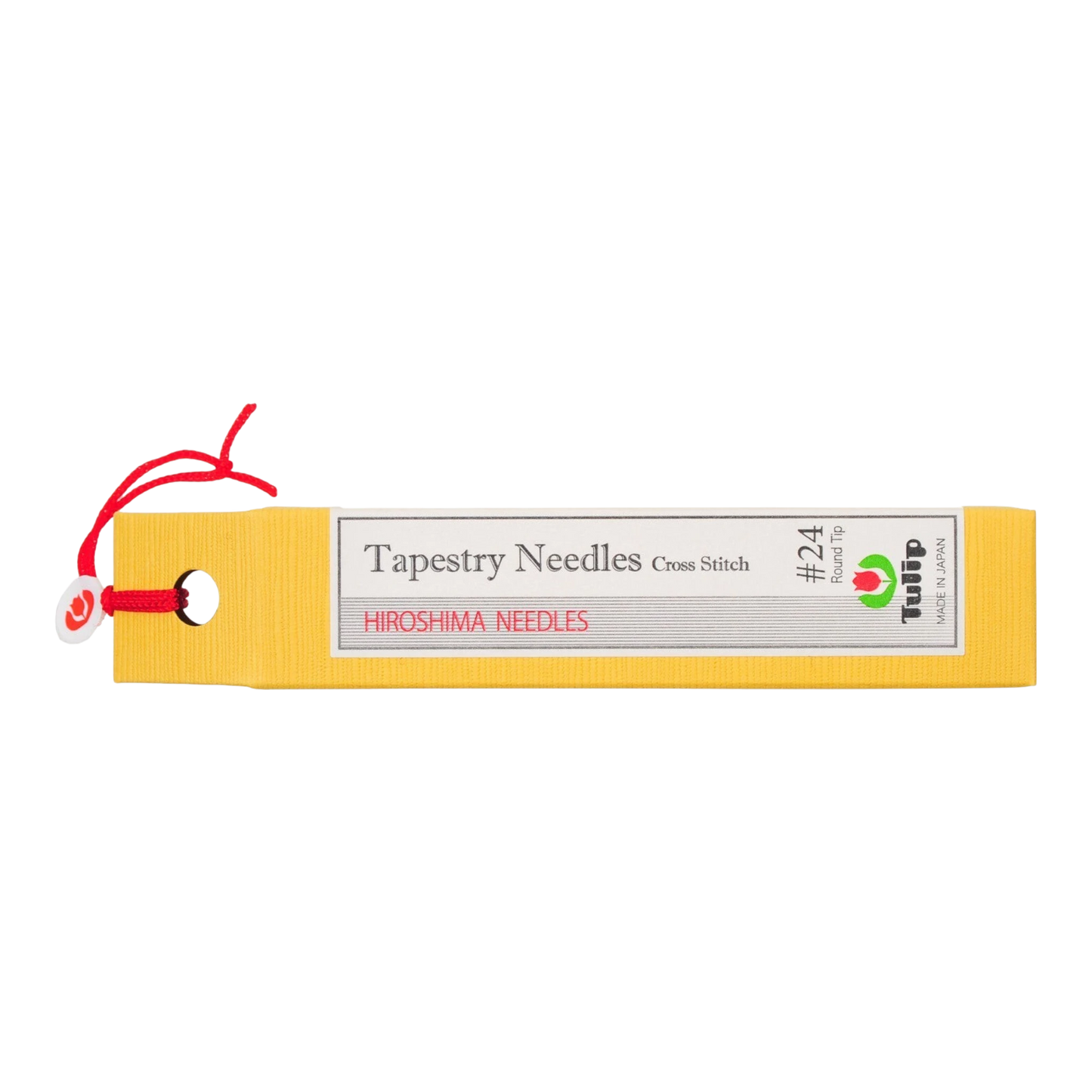 Hiroshima Tapestry Needles Cross Stitch No 24 Round Tip , quilting and needlework