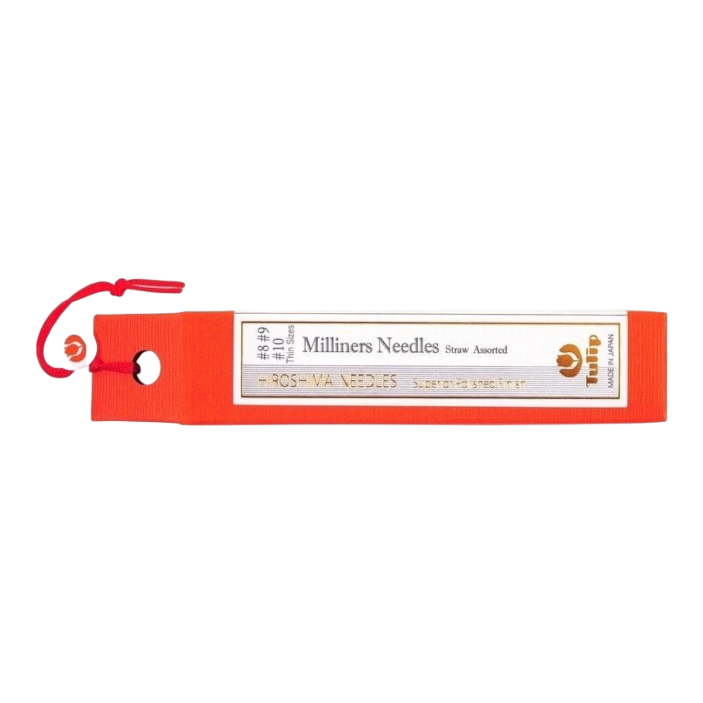 Hiroshima Milliners Needles Straw - Thin sizes , quilting and needlework