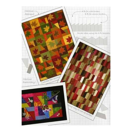 Scrap Crazy Play Book - Softcover , quilting and craft projects
