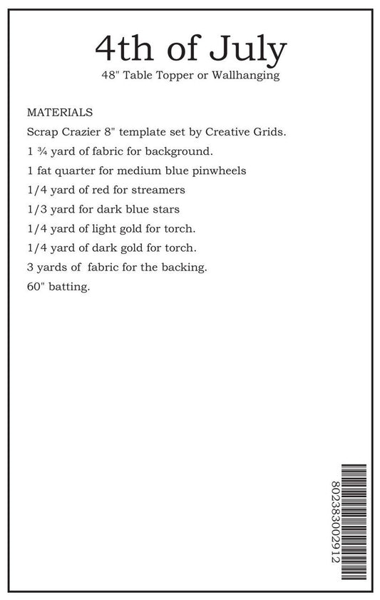 Fireworks Table Topper or Wall Hanging Pattern , quilting and craft projects