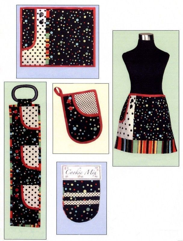 Klassy Kitchen Pattern , quilting and craft projects