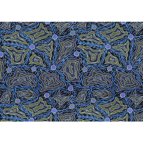 Women's Body Painting - Blue sewing and quilting product