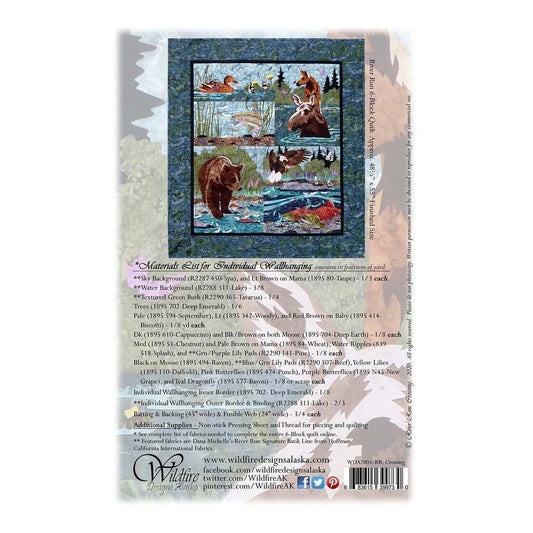 River Run - Applique Crossing Wall Hanging Pattern
