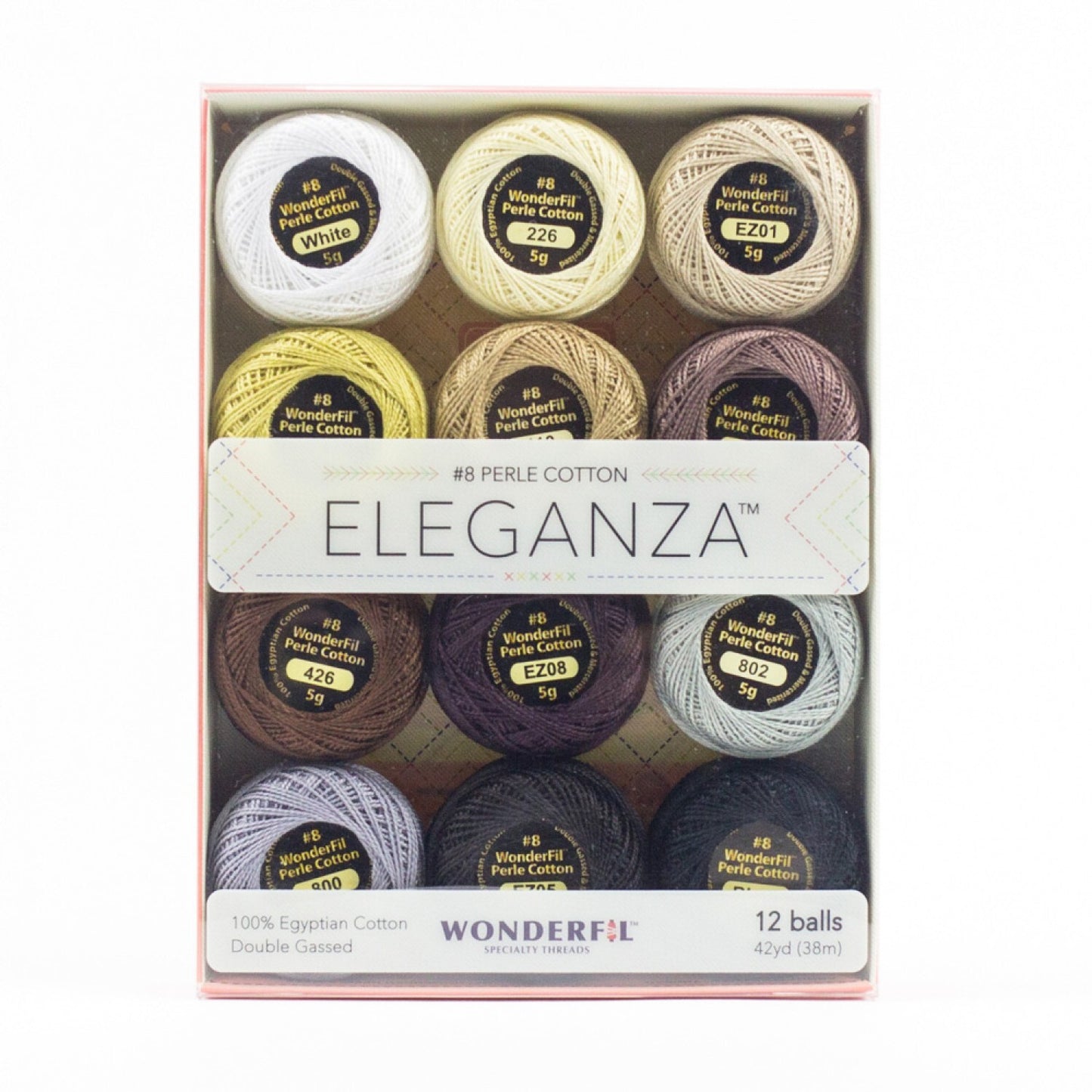 Eleganza 12-Ball Set NEUTRALS sewing and quilting product