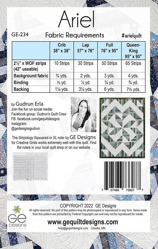 Ariel Quilt Pattern - Everything Fabric