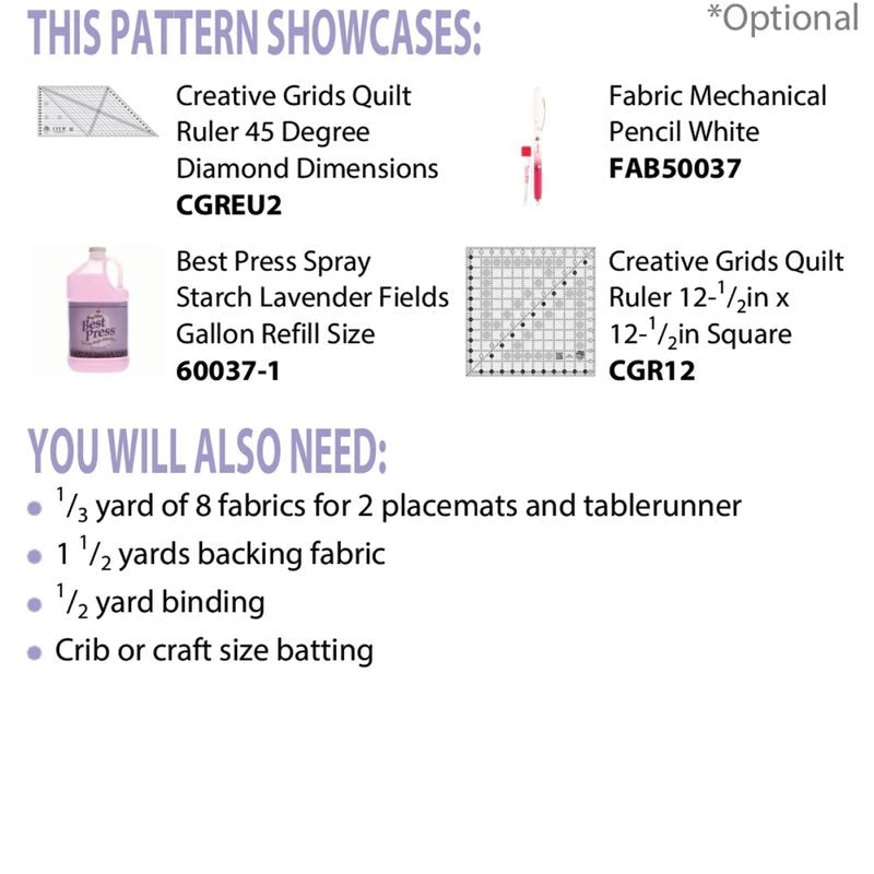 Bargello Breeze Pattern - Everything Fabric