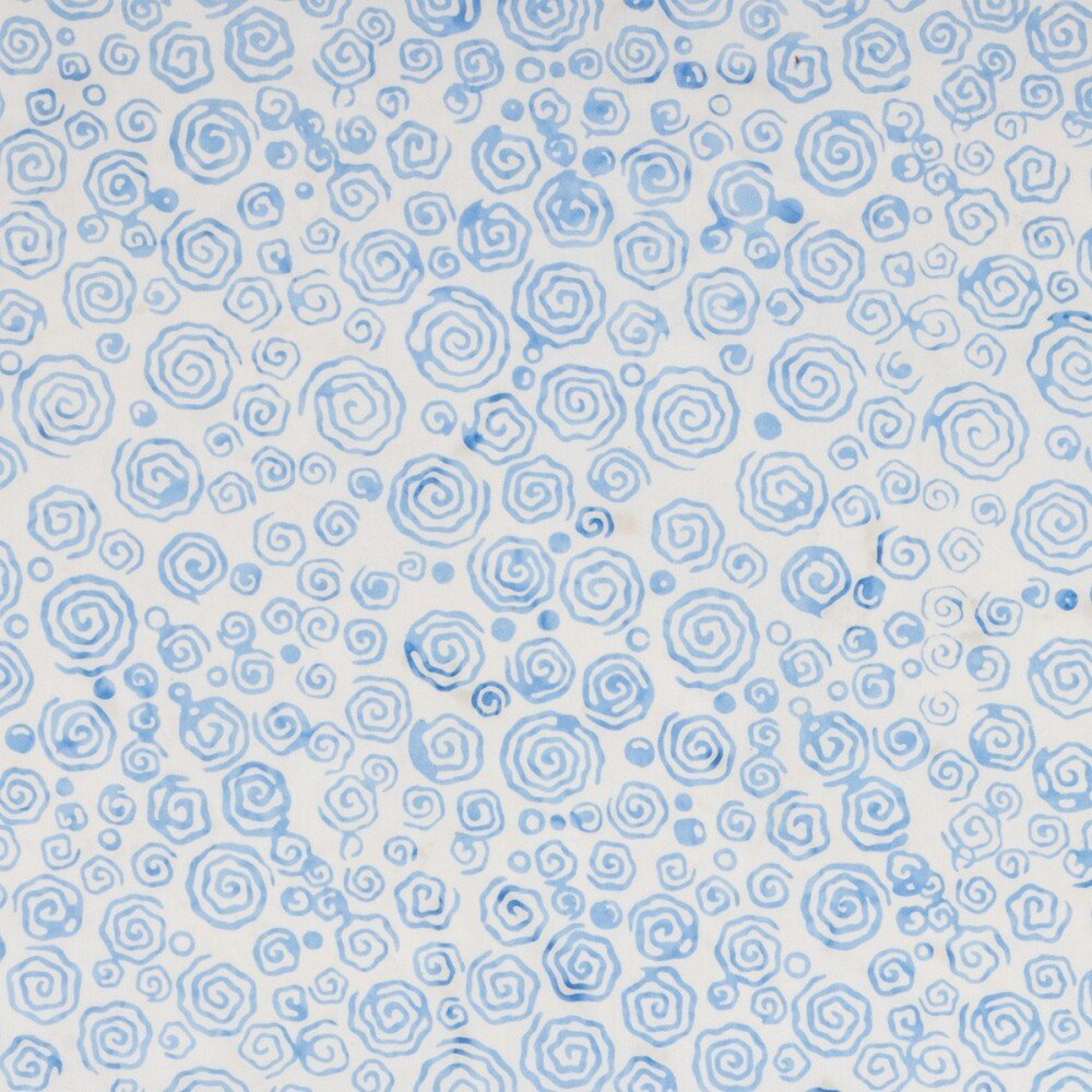 Batiks Exp Tjaps - Little Boy Blue - Everything Fabric