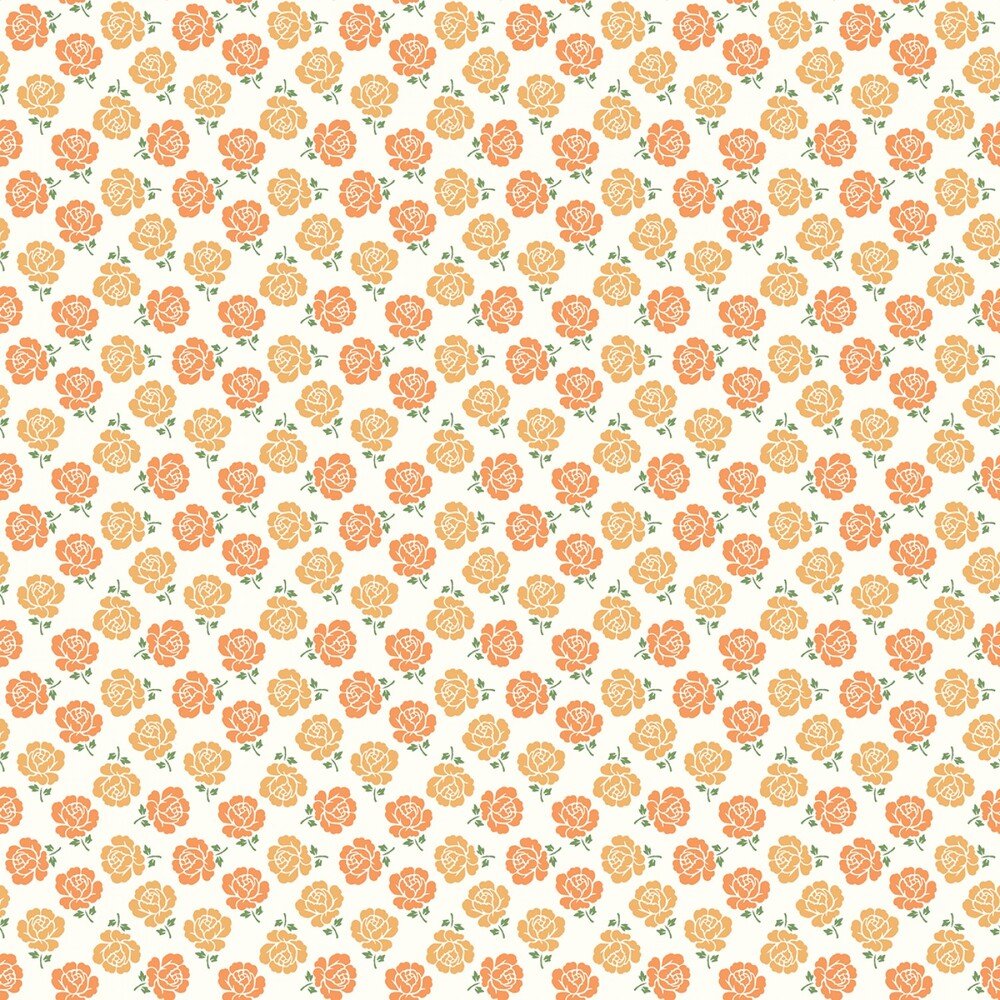 Bee Vintage - Sylvia Daisy - 1 Metre Clearance - Everything Fabric