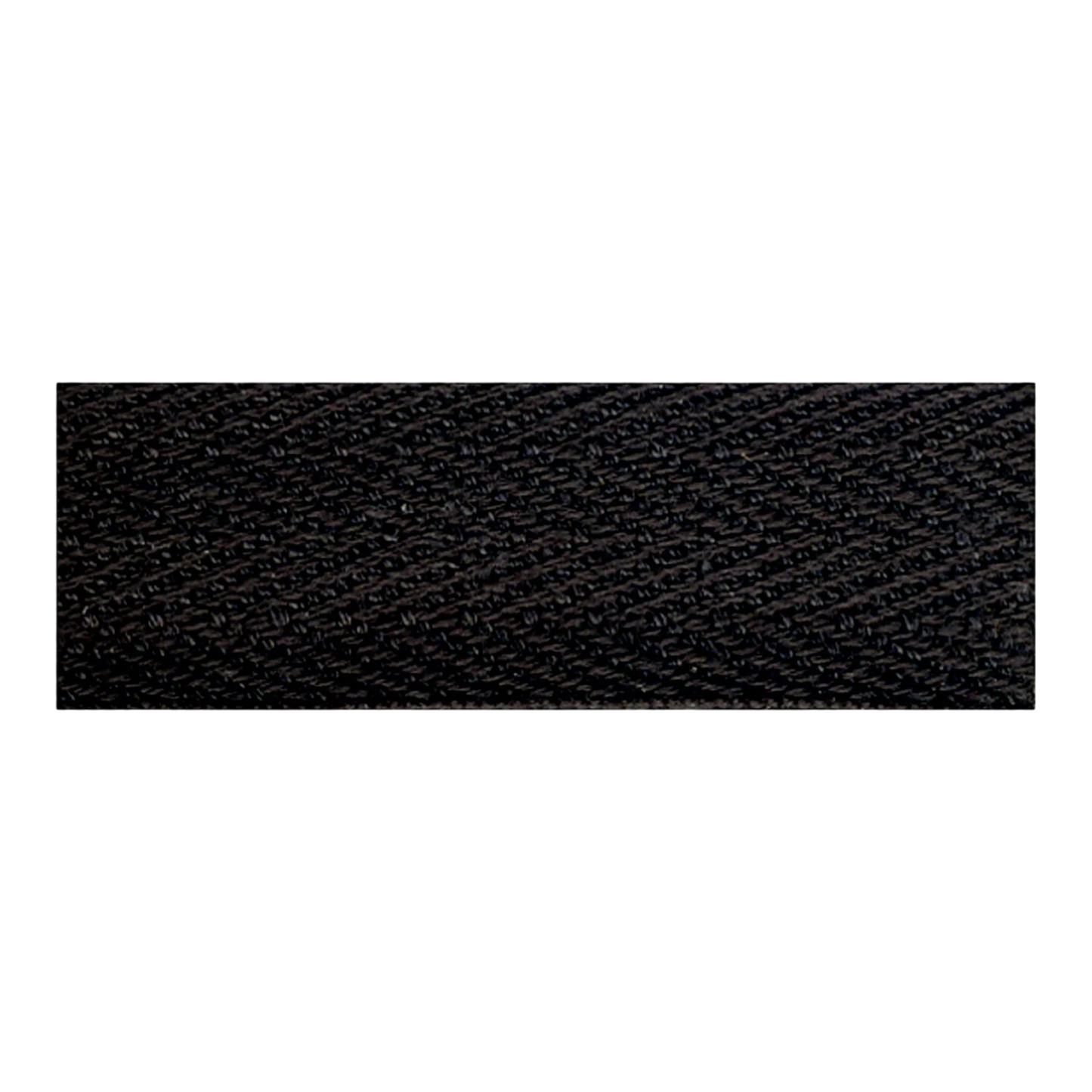 Cotton Twill Tape - Black 20 mm