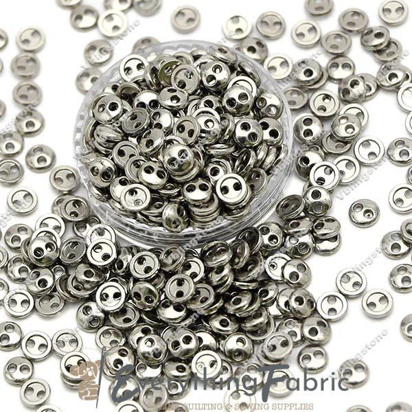 Buttons Mini 4 mm - 2 Hole - Everything Fabric
