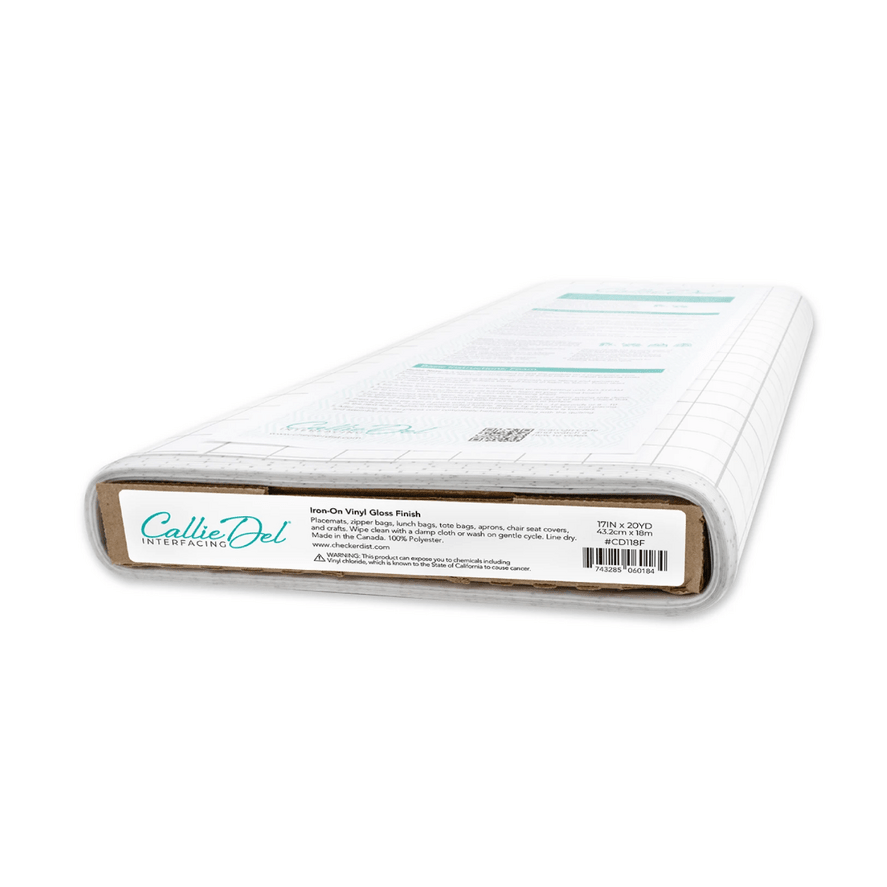 Callie Del Vinyl Gloss 432 mm wide - Everything Fabric