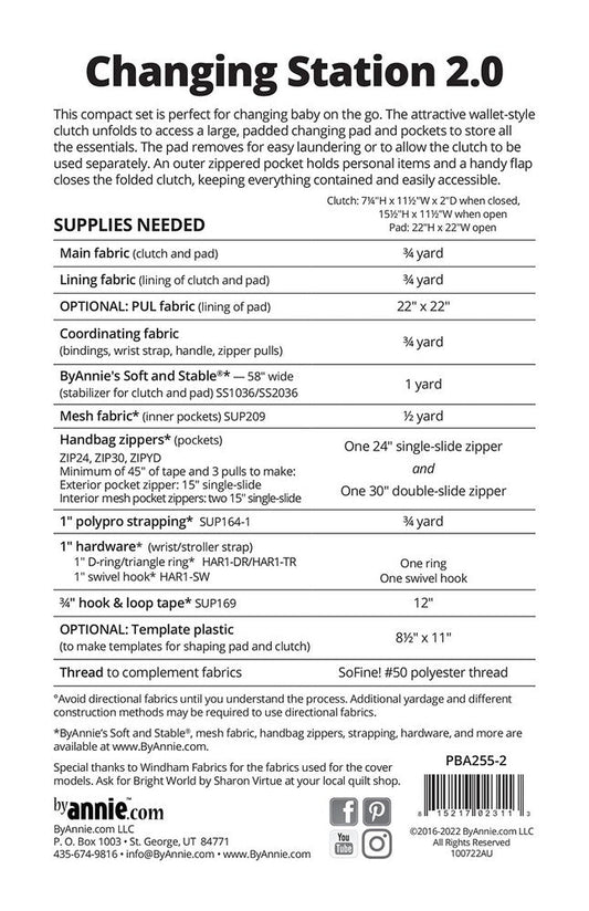 Changing Station Pattern 2.0 - Everything Fabric