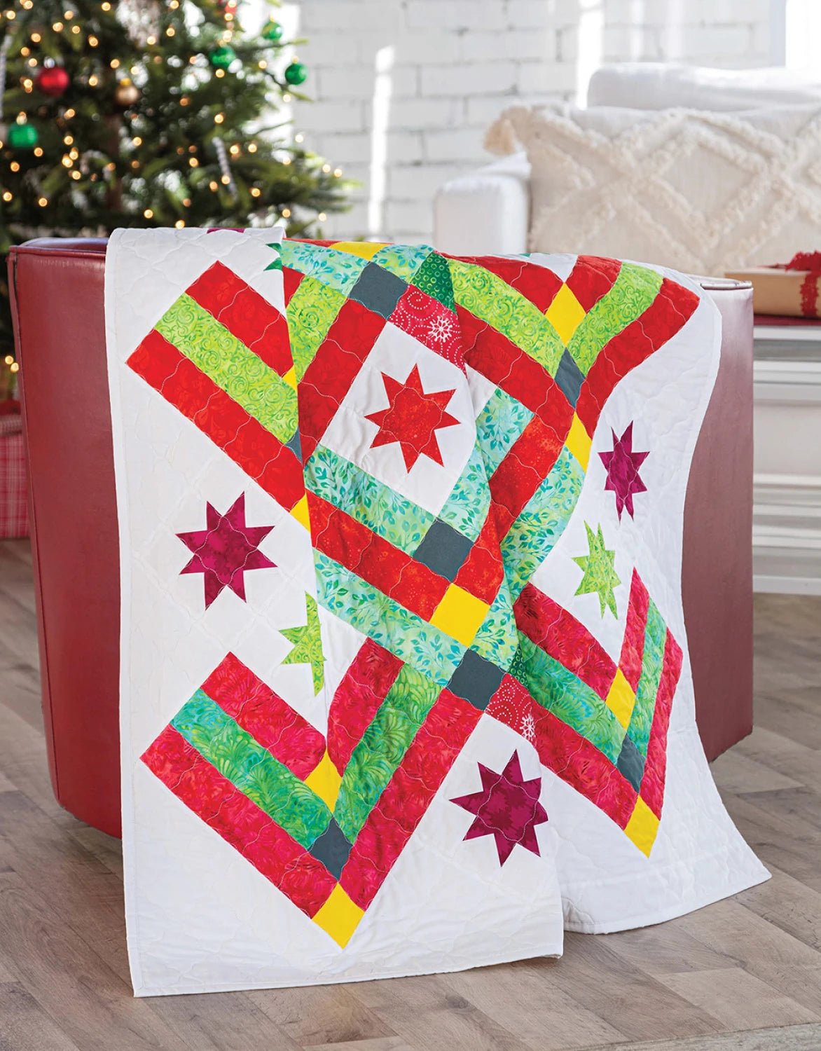 Christmas Quilting Festive Stitches Book - Everything Fabric