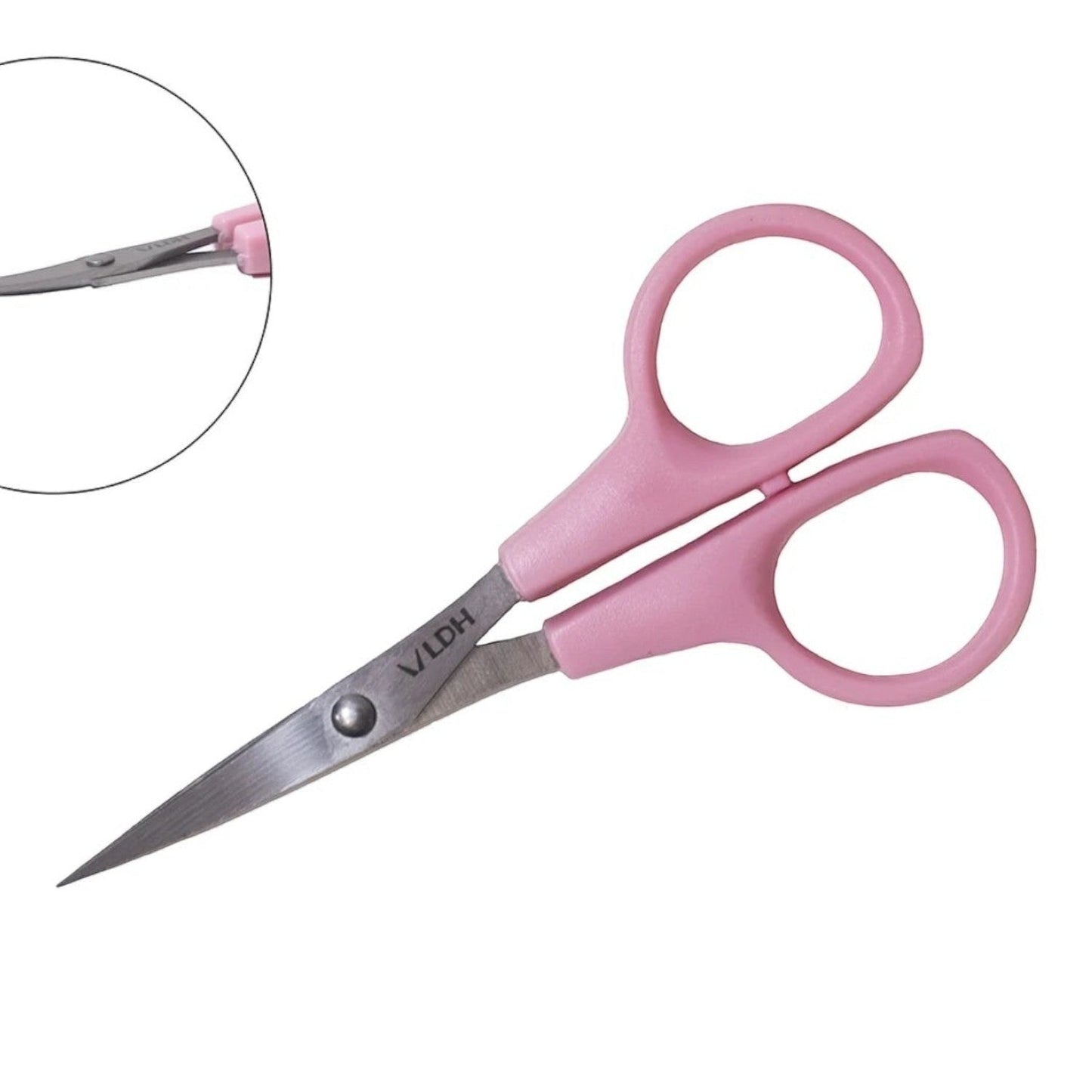 Curved Blade Embroidery Scissors Pink - Everything Fabric