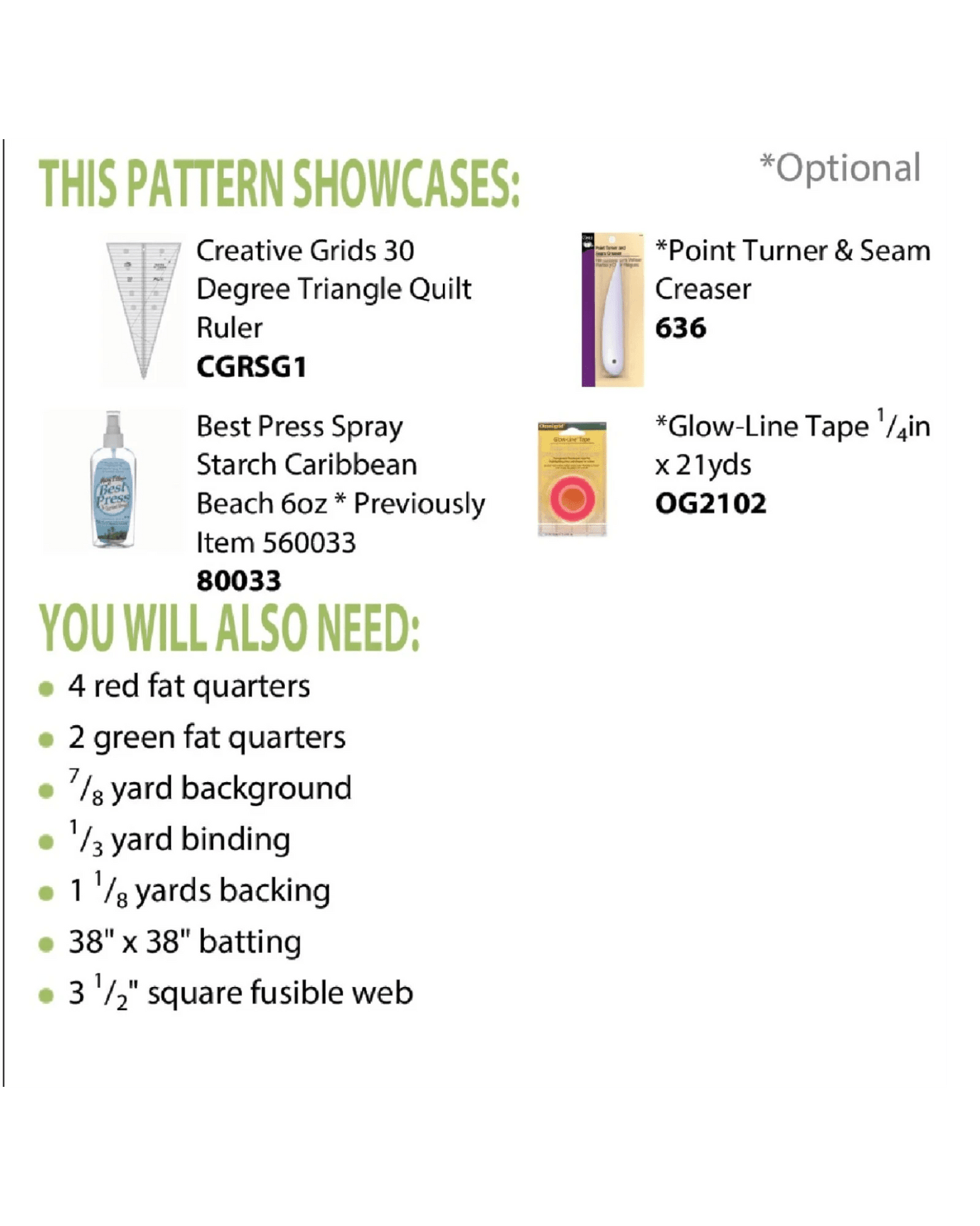 Double Dresden Quilt Pattern - Everything Fabric