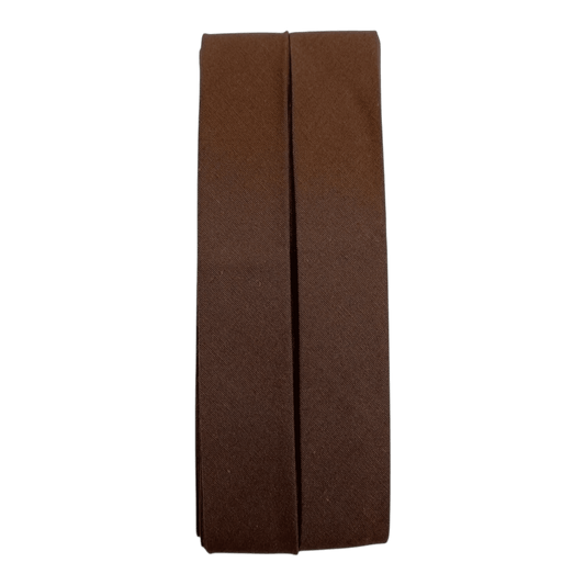Double Fold Quilt Binding Mocha - Everything Fabric