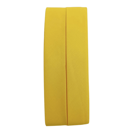 Double Fold Quilt Binding Yellow - Everything Fabric