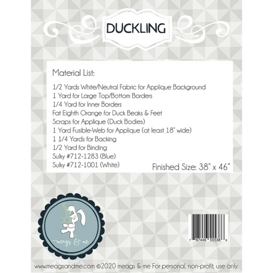 Duckling Quilt Pattern , quilting and craft projects