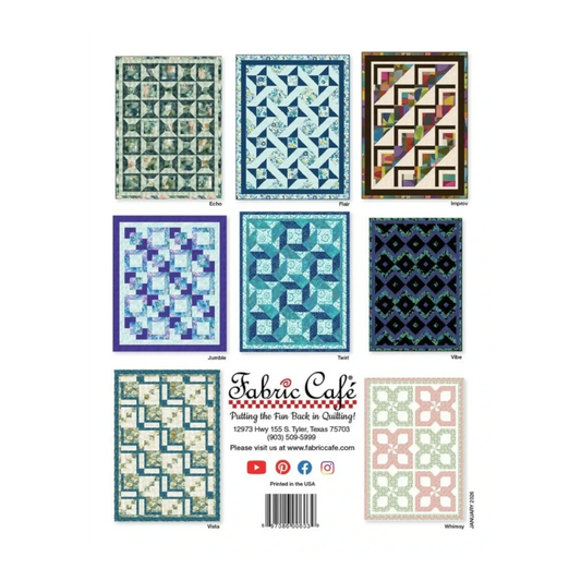 Fabric Cafe - Make It Scrappy With 3-Yard Quilts - Everything Fabric