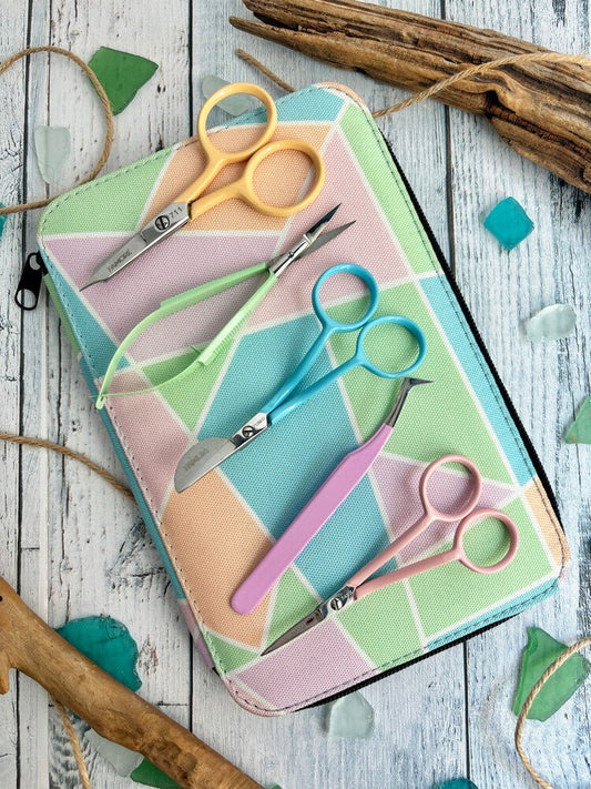 Famore's Sea Glass Embroidery Kit - Everything Fabric