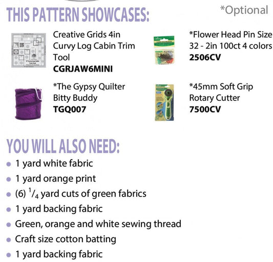 Fried Green Tomatoes Quilt Pattern - Everything Fabric