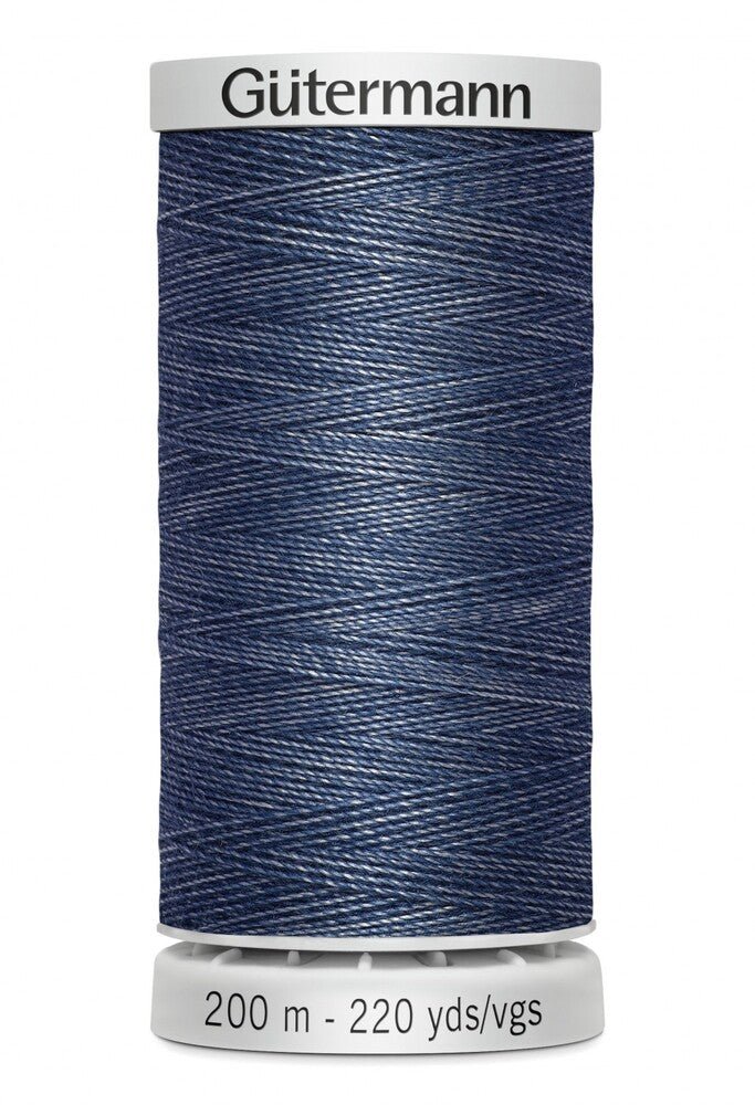 Gutermann Jeans Cotton Thread 200 m Washed Denim - Everything Fabric