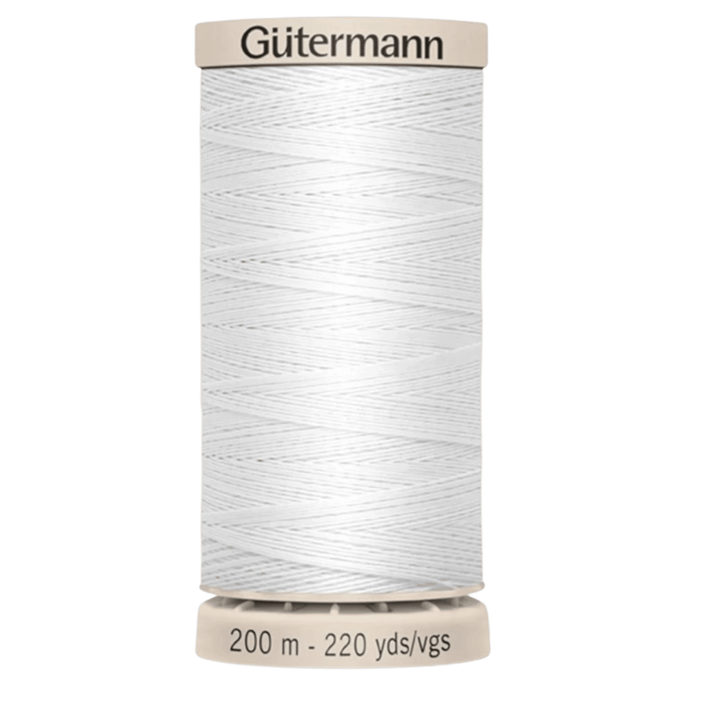 Hand Quilting Cotton Thread - WHITE - Everything Fabric