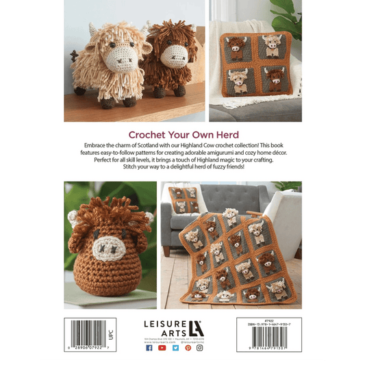Highland Cows Crochet Book - Everything Fabric