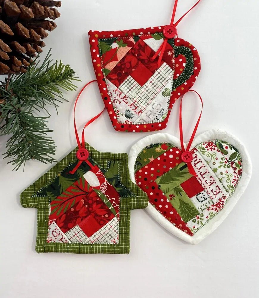 Holiday Hugs Ornament Pattern - Everything Fabric